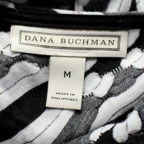 Dana Buchman Open Front Geometric Textured Cardigan Size M - Picture 8 of 9